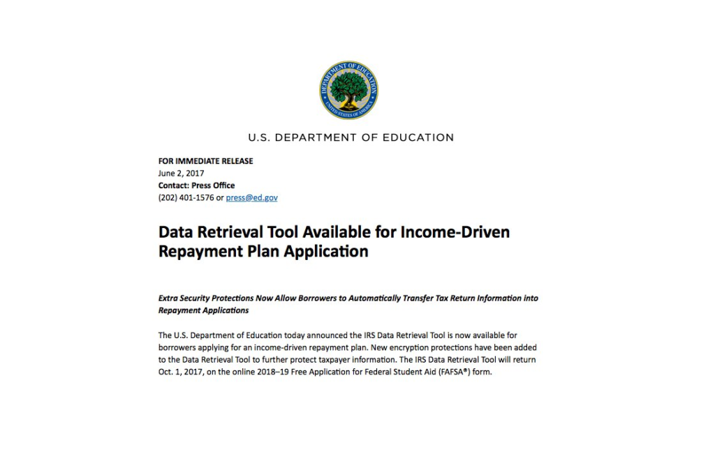 data retrieval tool available