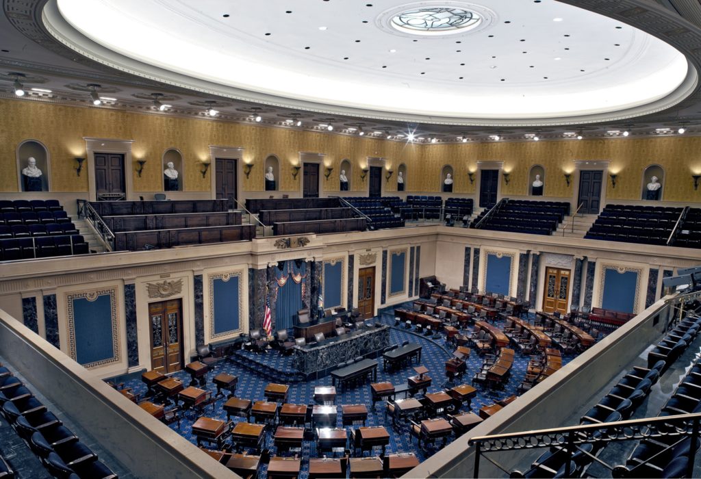 floor of us senate