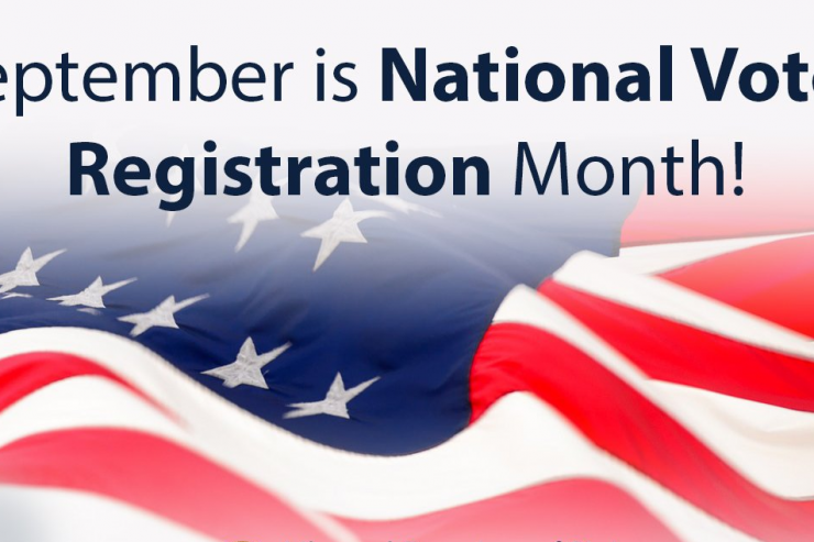 September is National Voter Registration Month