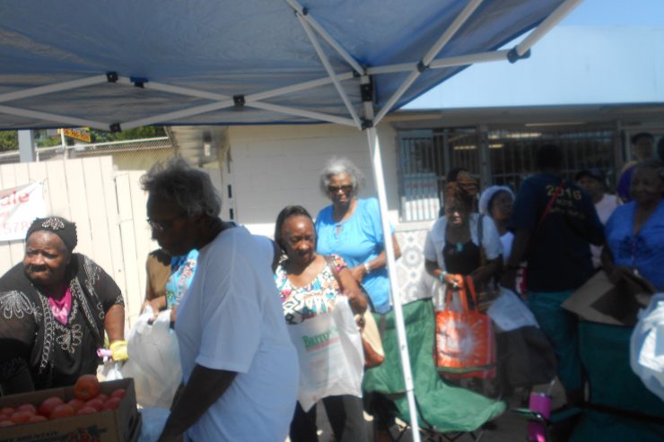 Photos Of CLJ Gives Community Outreach And Green Groceries Initiative On August 17, 2019
