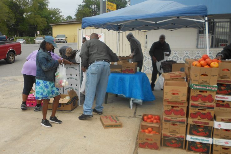 Photos Of CLJ Gives' Green Groceries Initiative On October 12, 2019