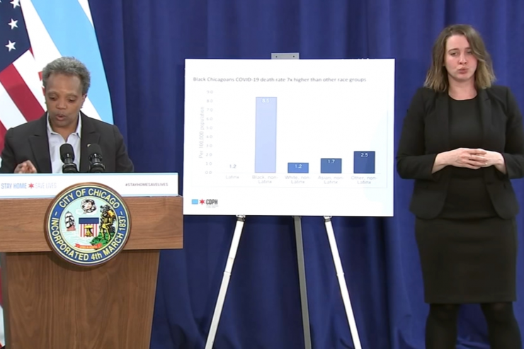 Chicago Coronavirus Cases Are Mostly African Americans, Mayor Lori Lightfoot Says