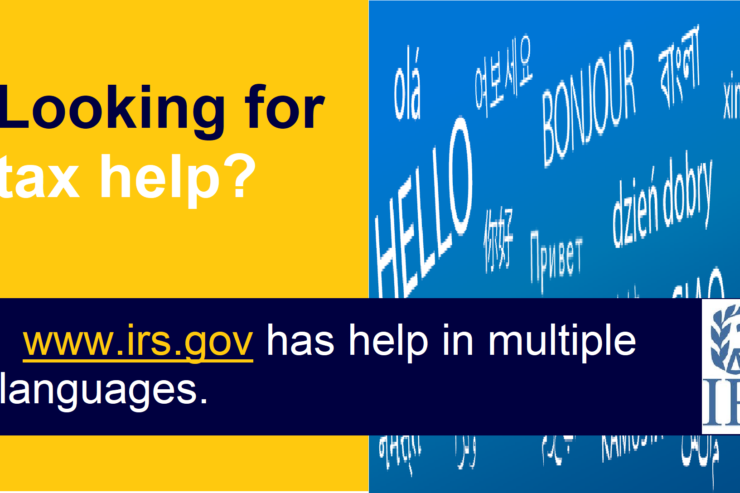 IRS Expands Multilingual Resources And Services